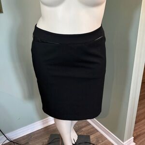 121. Laura Petite Classic Black Pencil Skirt - Women's